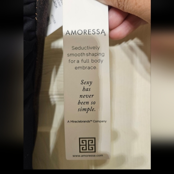 Miraclesuit Amoressa Lunar Eclipse Crescent One-Piece Swimsuit womens sz 14 NEW - Picture 4 of 10